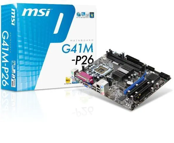 Msi G41M-P26 Ddr3 Vga + Lan + Sata2 16X