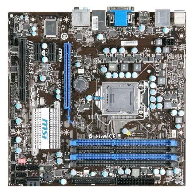 Msi H55M-E33 H55 Ddr3 Vga + GLan + Sata 16X
