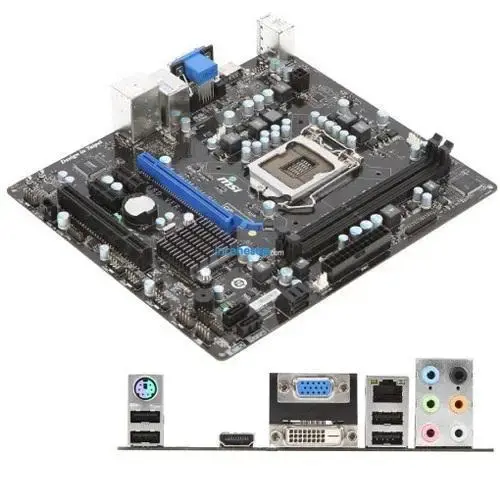 Msi H61M-E33 B3 Ddr3 Lan + Sata2 16X