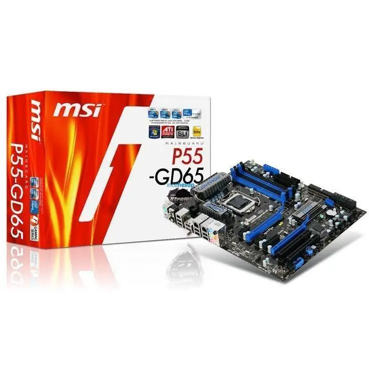MSI P55-GD65 P55 DDR3 2xGLAN+SATA2 16X