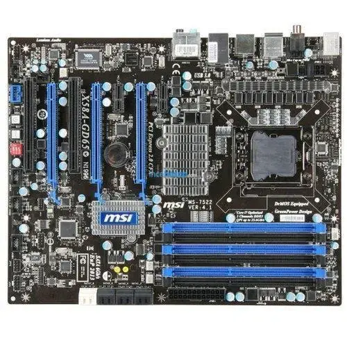 MSI X58A-GD65 X58 DDR3 GLAN+SATA3 16X