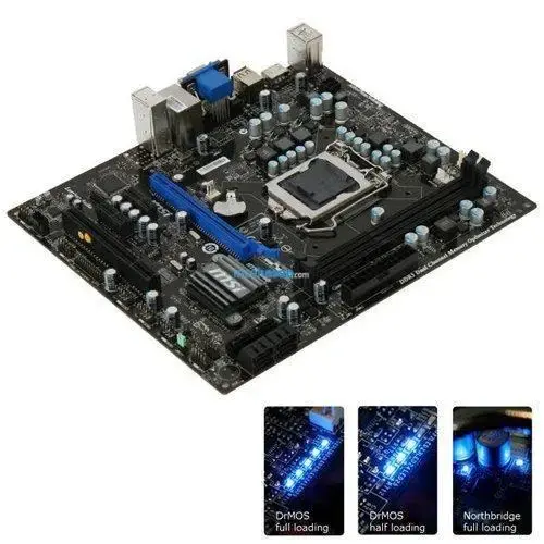 MSI H55M-E23 H55 DDR3 VGA+GLAN+SATA 16X