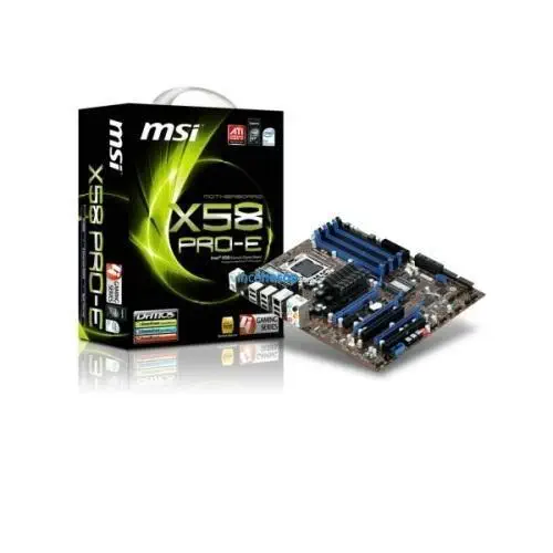 MSI X58 PRO-E DDR3 GLAN+SATA 16X+USB 3.0 KART