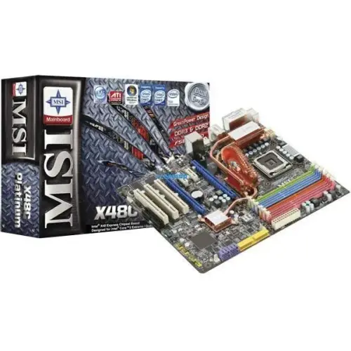 MSI X48C PLATINUM DDR2 GLAN+SATA 16X