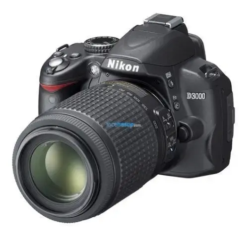 NİKON D3000 10.0Mp, 3.0″LCD SIYAH+18-55 LENS