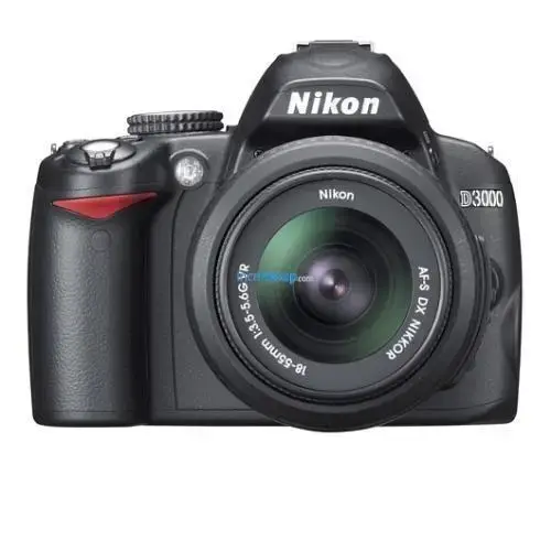 NİKON D3000 10.0Mp, 3.0″LCD SIYAH+18-55 LENS