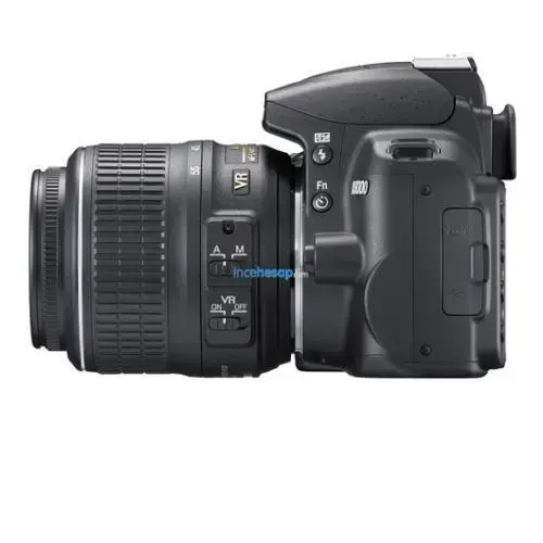 NİKON D3000 10.0Mp, 3.0″LCD SIYAH+18-55 LENS