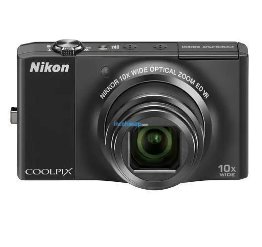 NIKON COOLPIX-S8000 14.2MP 7X 3.0″ LCD SIYAH