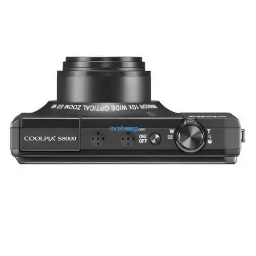 NIKON COOLPIX-S8000 14.2MP 7X 3.0″ LCD SIYAH