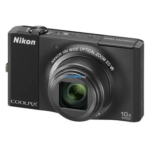 NIKON COOLPIX-S8000 14.2MP 7X 3.0″ LCD SIYAH