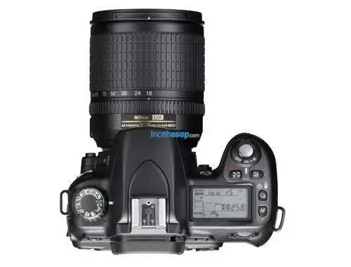 NIKON CAMERA-D80-KIT 10.2MP 2.5″ LCD SİYAH SD+18-135 LENS