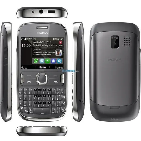 Nokia Asha 302 Siyah