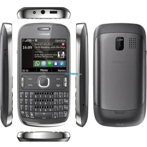 Nokia Asha 302 Siyah