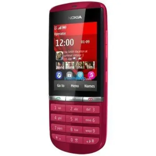 Nokia Asha 300 Kırmızı