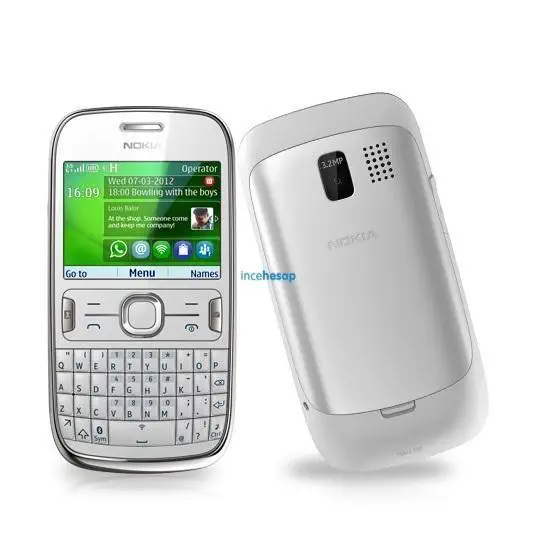 Nokia Asha 302 Beyaz