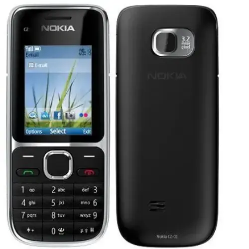 Nokia C2-01 Siyah