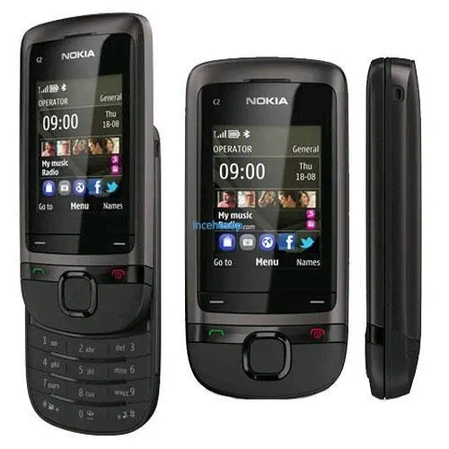 Nokia C2-05 Koyu Gri