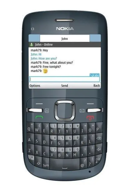 NOKIA C3-00 SLATE