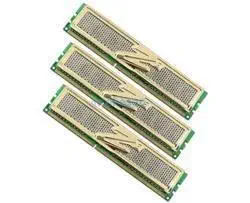 OCZ 6 GB DDR3 1600 MHz GOLD. CL8 TRIPLEKIT (3 X 2GB)