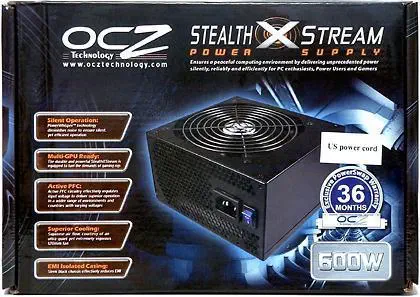 OCZ STEALTHXSTREAM 600W SLI POWER SUPPLY