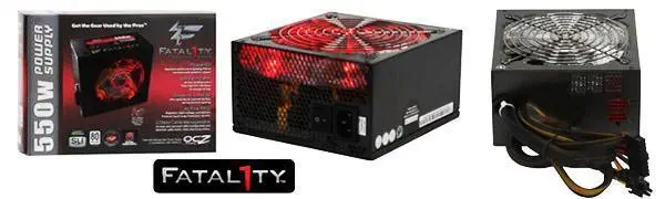 OCZ FATAL1TY OCZ550FTY-EU SLI POWER SUPPLY 550W