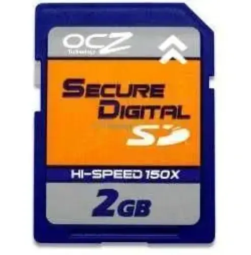 OCZ 2 GB 150X ULTRA HIGH SPEED SECURE DIGITAL CARD