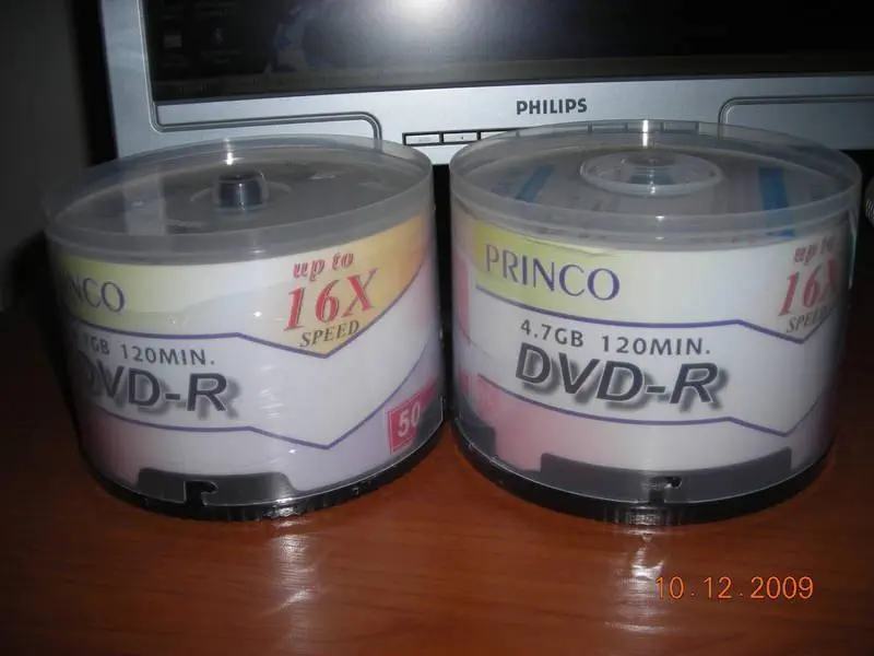 Princo Dvd-R Dvd 4.7 GB (50 Li) Cake Box