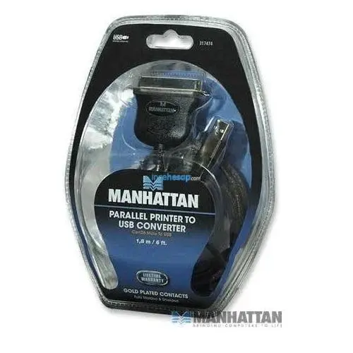 MANHATTAN 317474 USB/PARLEL YAZICI KABLOSU 1.8MT