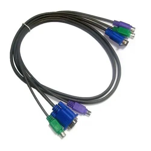Kvm Switch 4 PC Auto PS/2 (Kablo Dahil)