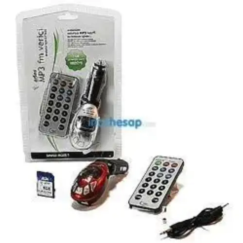 ARTES CFT633 ARAÇ RADYO VERİCİLİ + 2GB SD GRİ