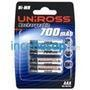 UNIROSS RB 100885 700mAh AAA İNCE ŞARJ. KALEM PİL 