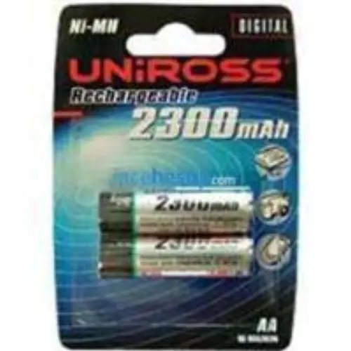 UNIROSS RB 103058 2300mAh AA ŞARJLI KALEM PİL 2Lİ