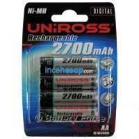 UNIROSS RB U0100366 2700mAh AA ŞARJLI KALEM PİL4LÜ