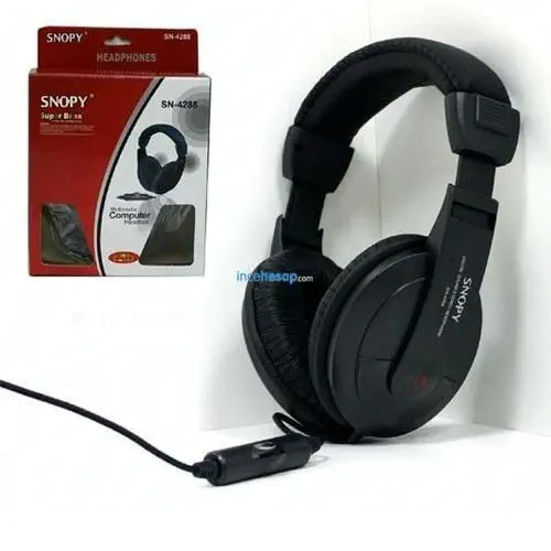 SNOPY SN-4288 IP MİKROFONLU KULAKLIK