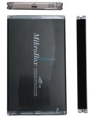 MIKROBOX 80 GB (2.5) 8MB  DISK SİYAH  TAŞINABİLİR HARDDİSK