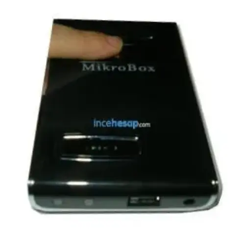 MIKROBOX 160 GB (2.5) 8MB PARMAK İZİ ŞİFRELEME SİYAH  TAŞINABİLİR HARDDİSK