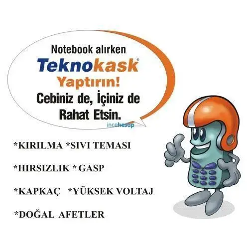 Teknokask Sigorta-Notebook