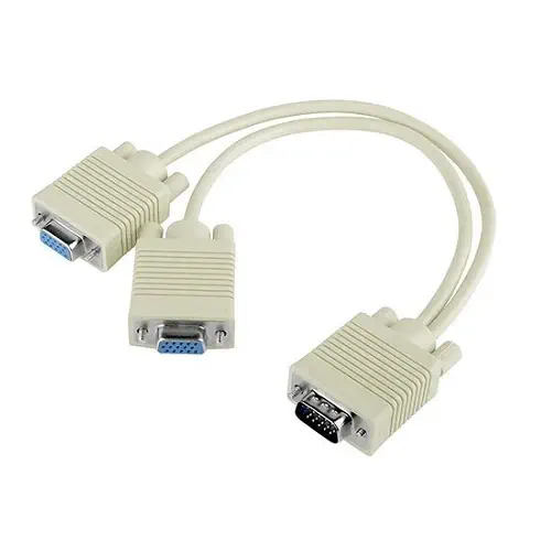 VGA Çoklayıcı 2`li Y Kablo