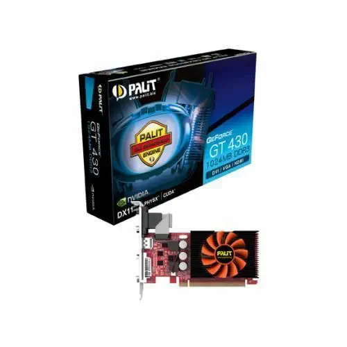 PALIT GT430 (128Bit) 2GB DDR3 CRT DVI HDMI 16X