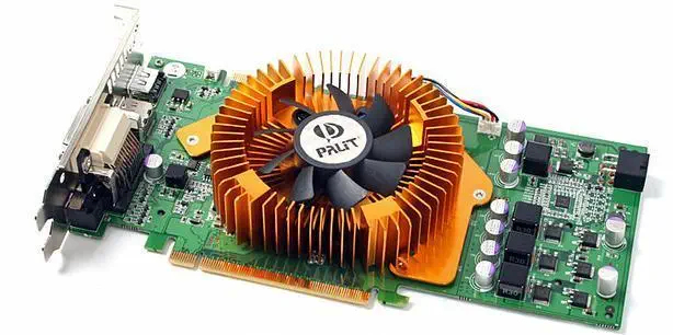 PALIT 9600GT (128Bit)1GB DDR2 TV DVI 16X