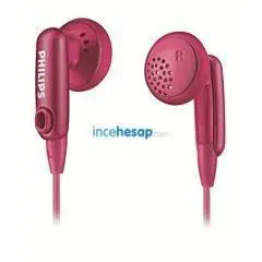 Philips SHE2632/00 Kulakiçi Kulaklık (ipod)-pembe