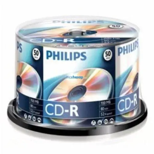 Philips Cd-r 52X 80Dk 700 mb 50`Li Cake Box