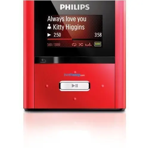 PHILIPS SA2RGA02RN 2GB MP3 PLAYER KIRMIZI