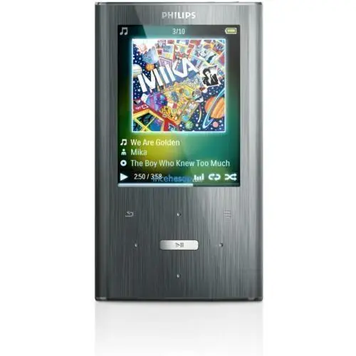 Philips GoGear Aria SA2ARA08K/02 8GB MP3/MP4 Player
