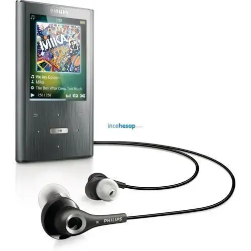Philips GoGear Aria SA2ARA08K/02 8GB MP3/MP4 Player