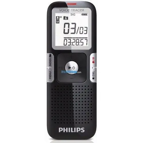 PHILIPS 2GB LFH0642 SES KAYIT CİHAZI SİYAH