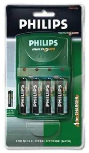 PHILIPS PNM1000 ŞARJ KİTİ(1 SAAT) + 4X2100 mAh PİL