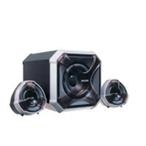 PHILIPS MMS430 50W RMS 2+1 HOPARLÖR (GÜMÜŞ/SİYAH)