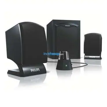PHILIPS SPA1310 10W RMS 2+1 HOPARLÖR SİYAH