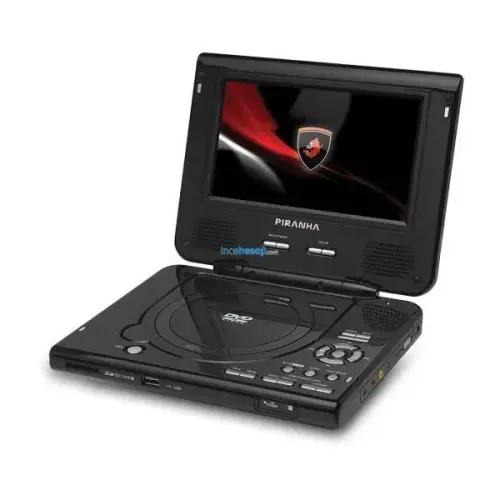 PIRANHA DENCA 7 INC LCD TAŞINABİLİR DVD+DIVX (SD)
